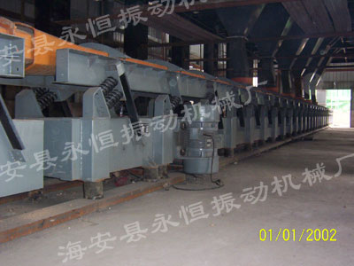 湖北丹江口碳素公司SZF系列熱料輸送機
